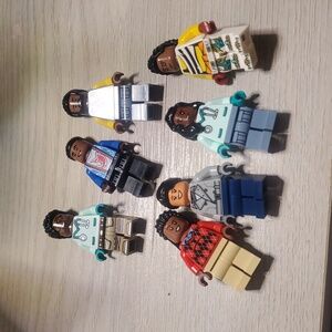 African American Minifigures LEGOS